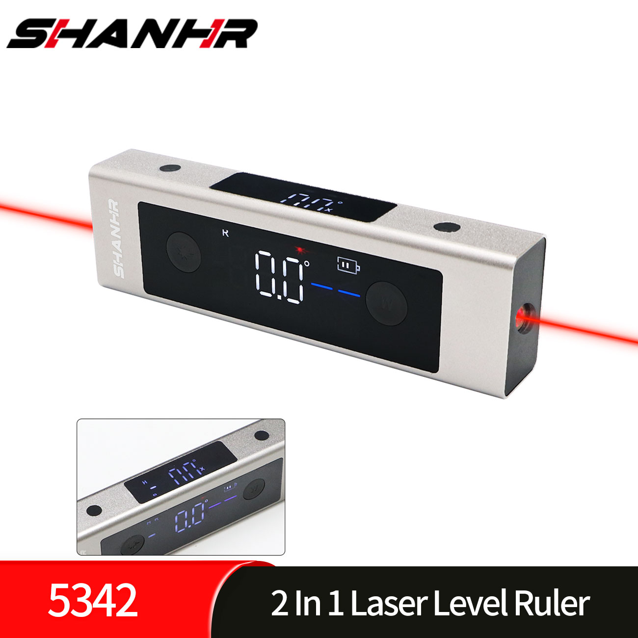 SHANHR 2 In 1 Laser Level Rule - đánh giá và giá Industrial Laser Alignment