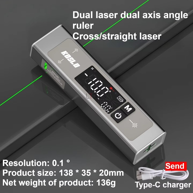 Dual Laser Digital Inclinomete - đánh giá và giá Industrial Laser Alignment