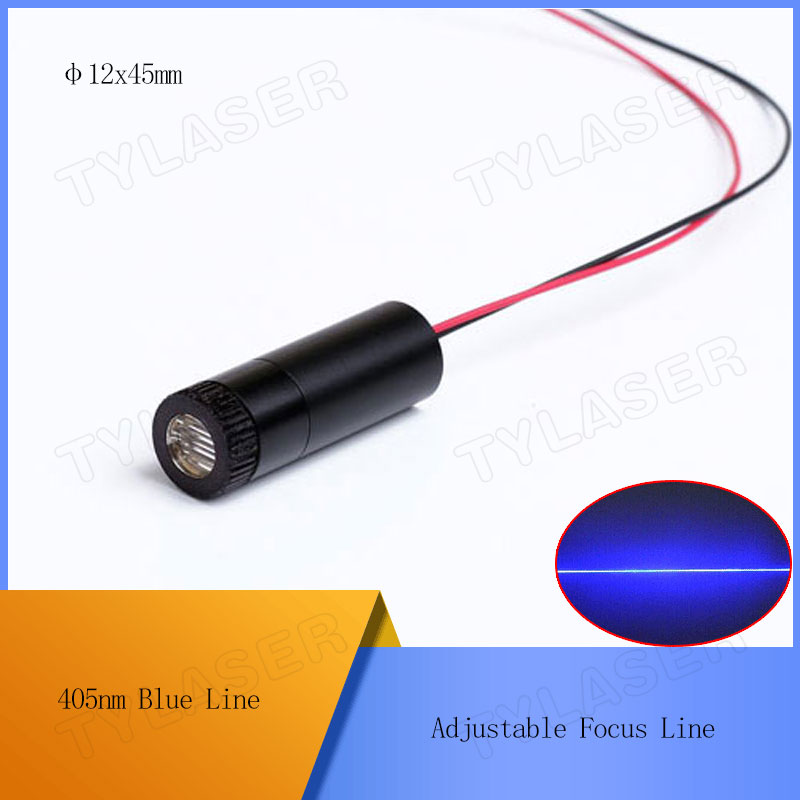 D12X45mm Focusable 405nm Blue  - đánh giá và giá Industrial Laser Line Generator