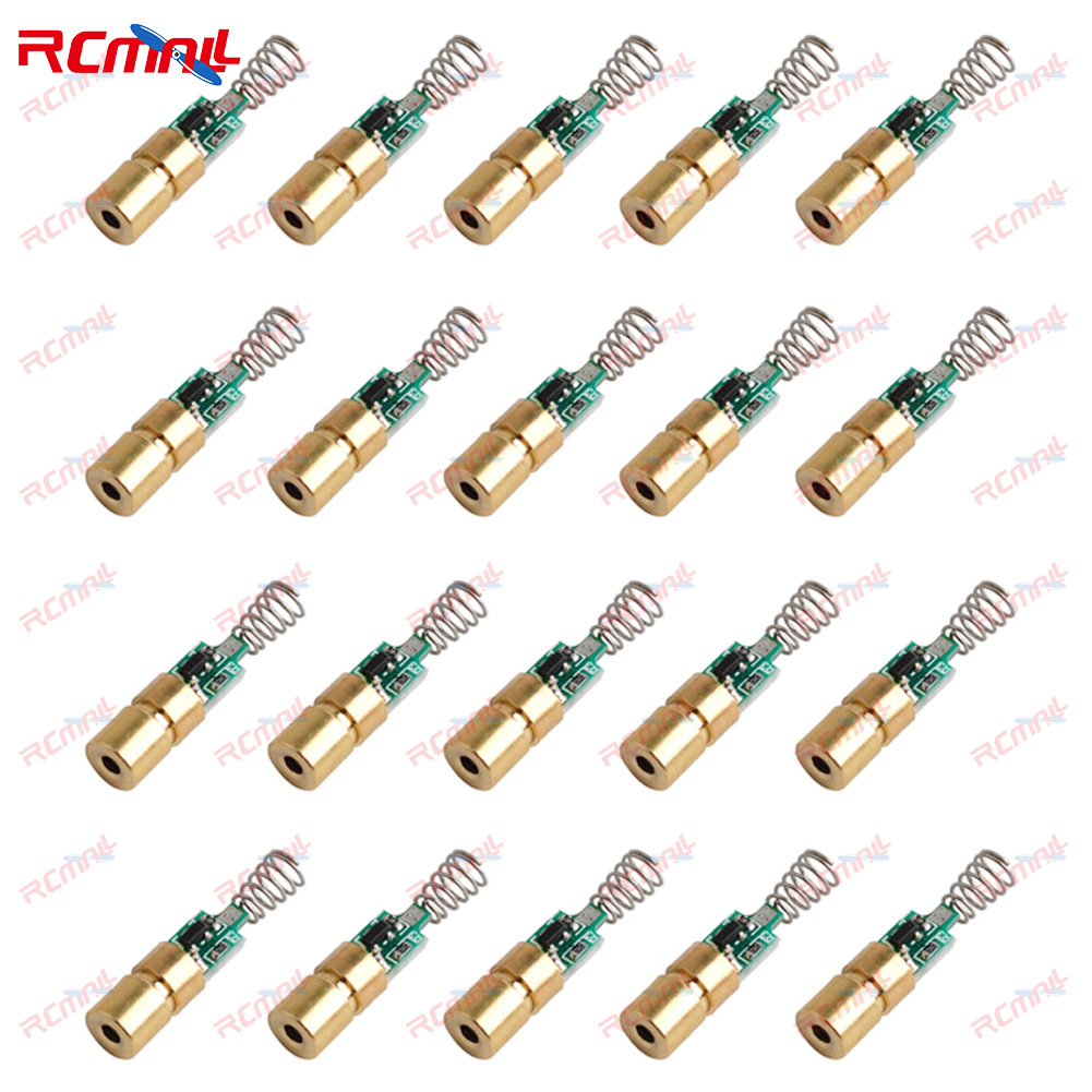 20PCS Red Mini Spring Laser Do - đánh giá và giá Diode Laser Module