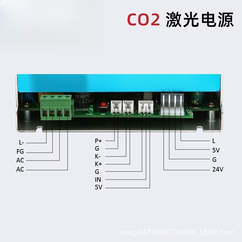 CO2 Laser Tube Power Supply 60 - đánh giá và giá Laser Power Supply 60W