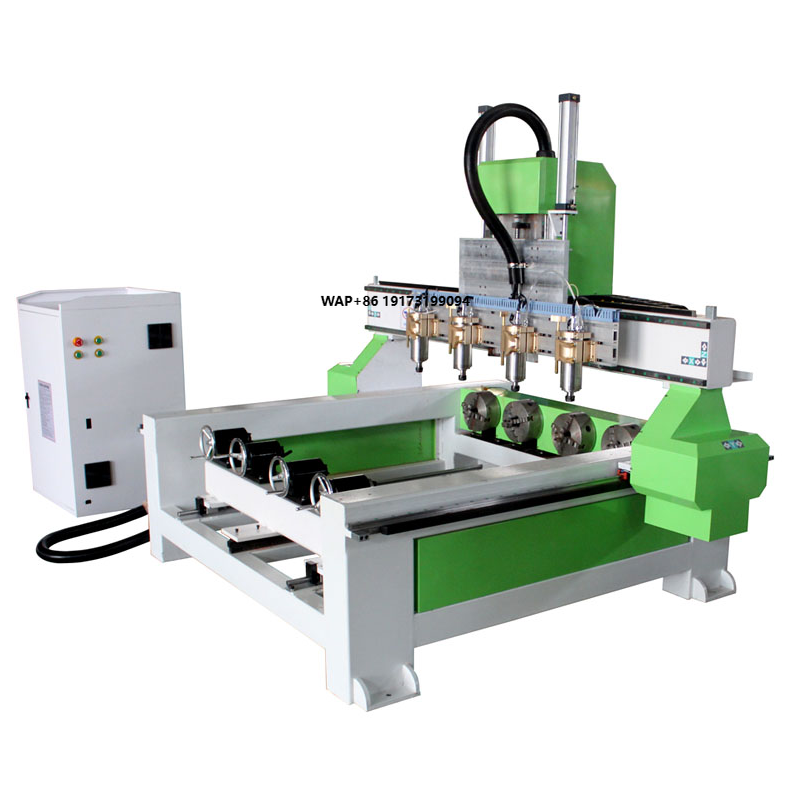 4 Axis Rotary Device Cylinder  - đánh giá và giá Cnc Router Machine