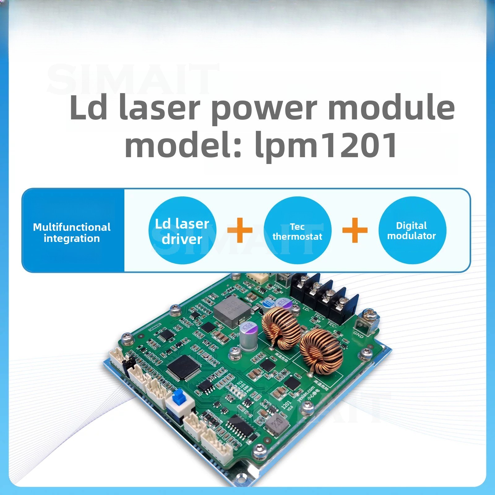 LPM1201 12A 20V LD Laser Drive - đánh giá và giá Diode Laser Module