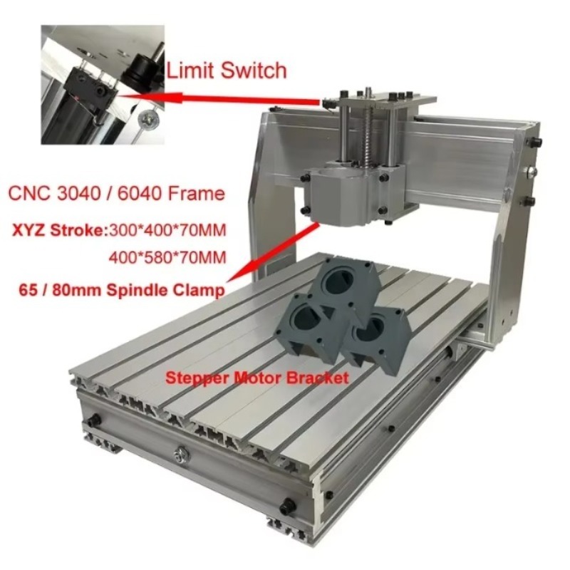Aluminum CNC 3040 6040 Frame K - đánh giá và giá Cnc Router Machine
