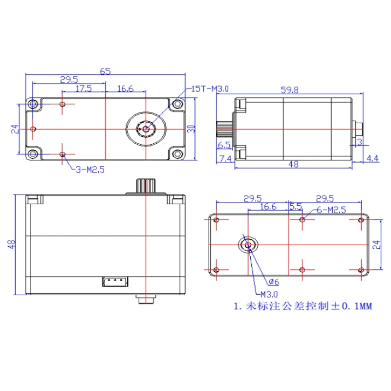 8.4V 105KG Full Metal Double S - đánh giá và giá Servo Motor Cnc