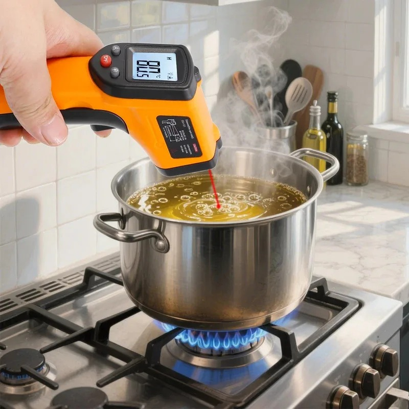 Handheld Infrared Thermometer  - đánh giá và giá Industrial Use Of Laser