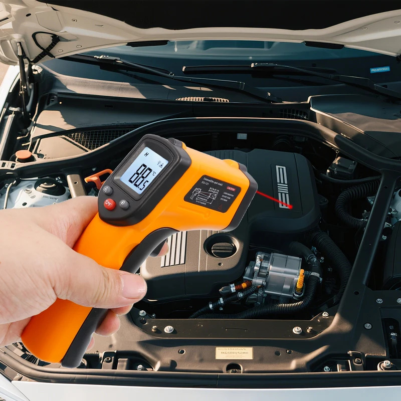 Handheld Infrared Thermometer  - đánh giá và giá Industrial Use Of Laser